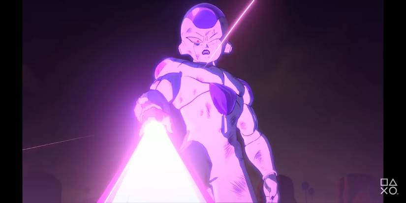 Dragon Ball Z Kakarot final form Frieza death beam kills Vegeta dbz