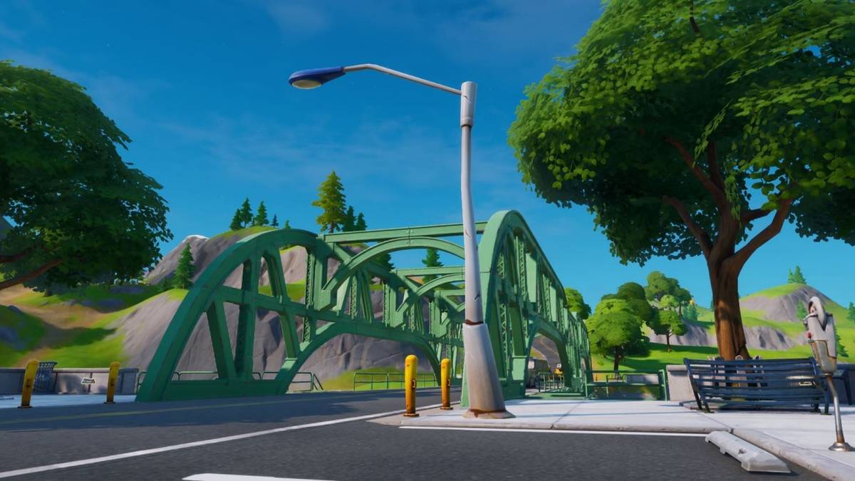 Fortnite Green Steel Bridge