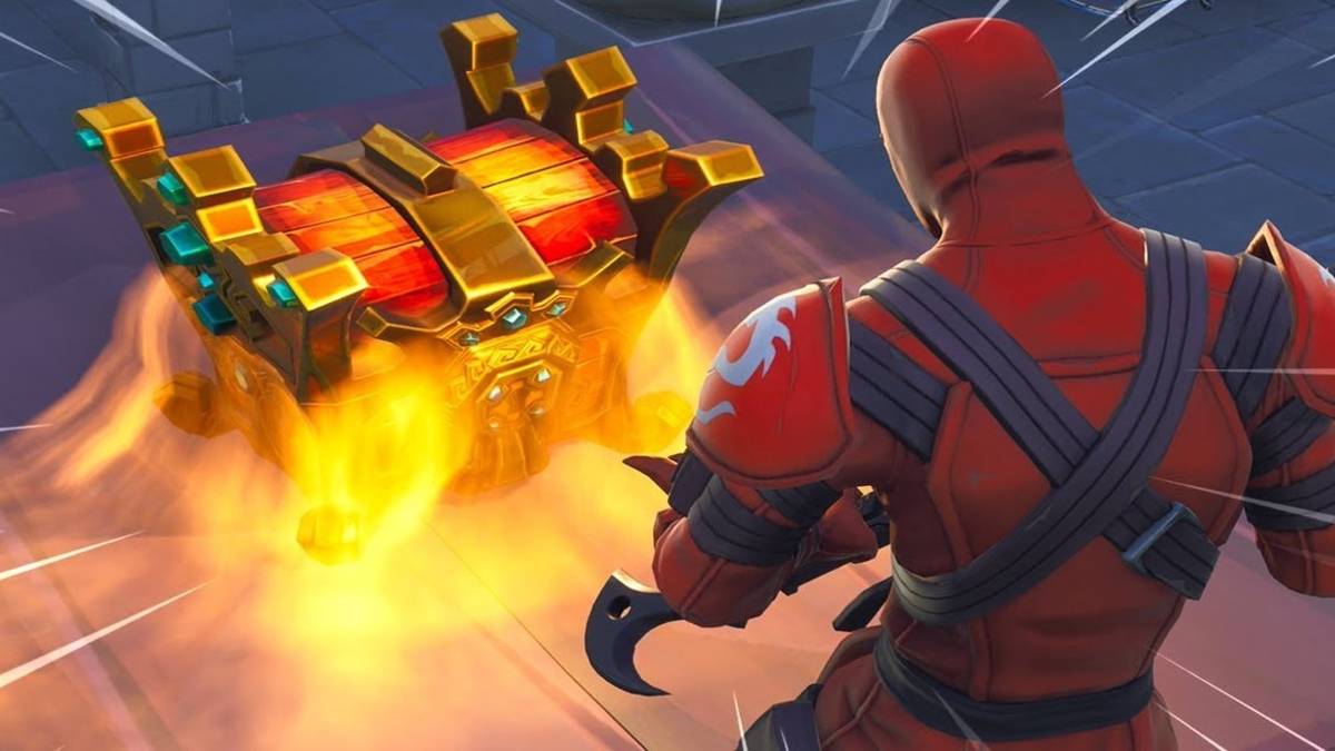 golden royal chest fortnite christmas eve