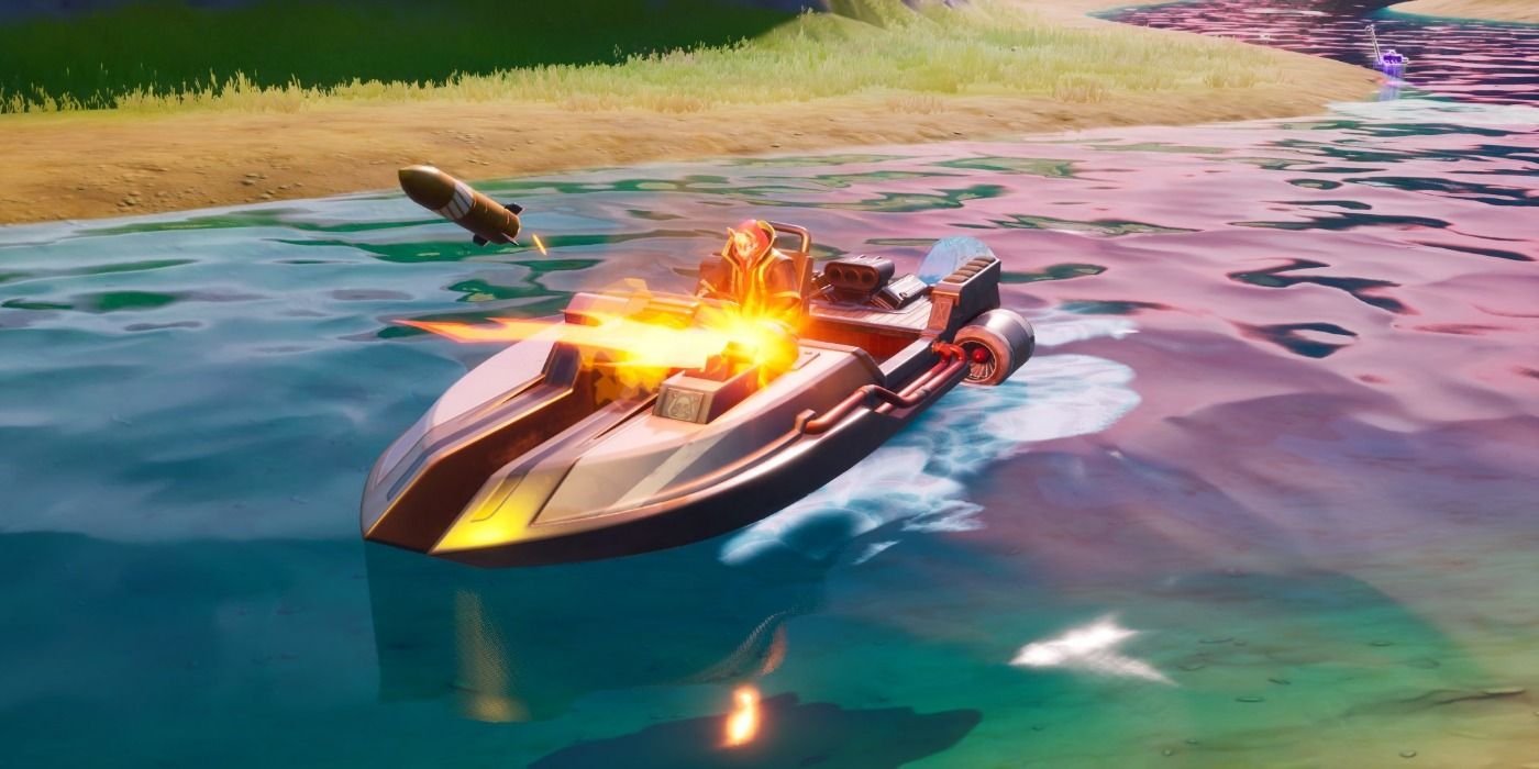 fortnite motorboat with missile season 2