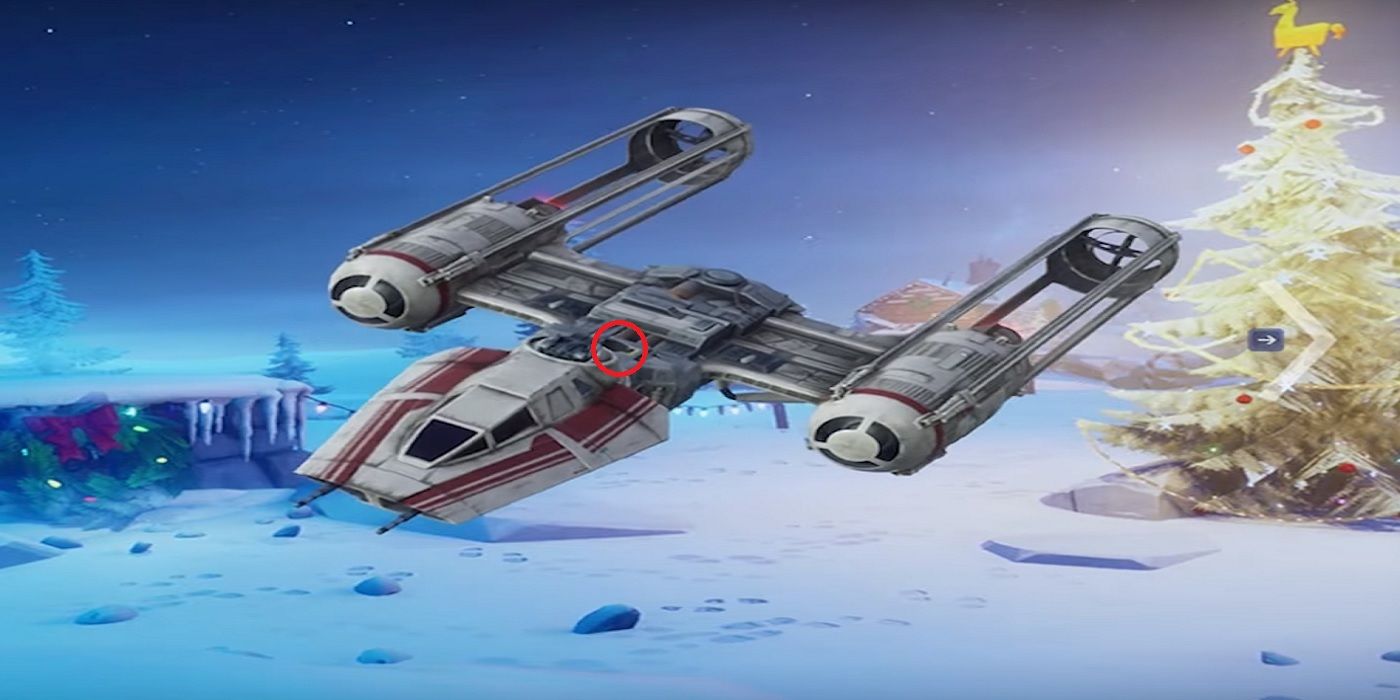 fortnite preview of the y wing glider