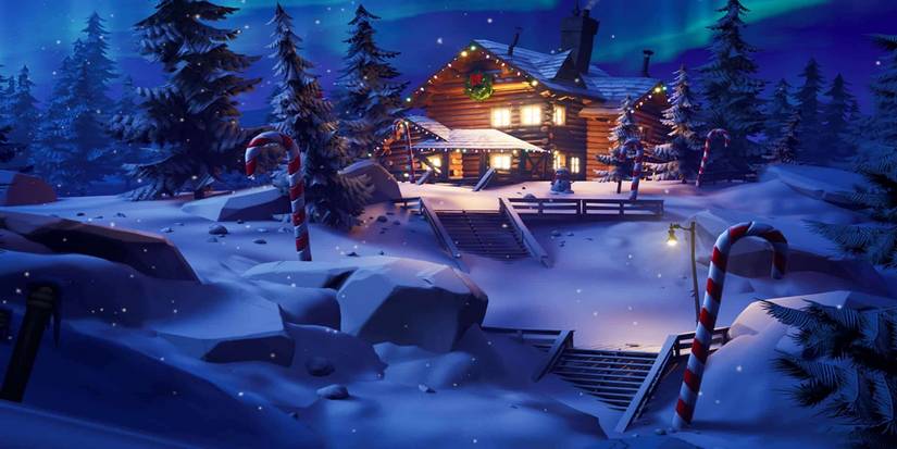 fortnite winterfest cabin event
