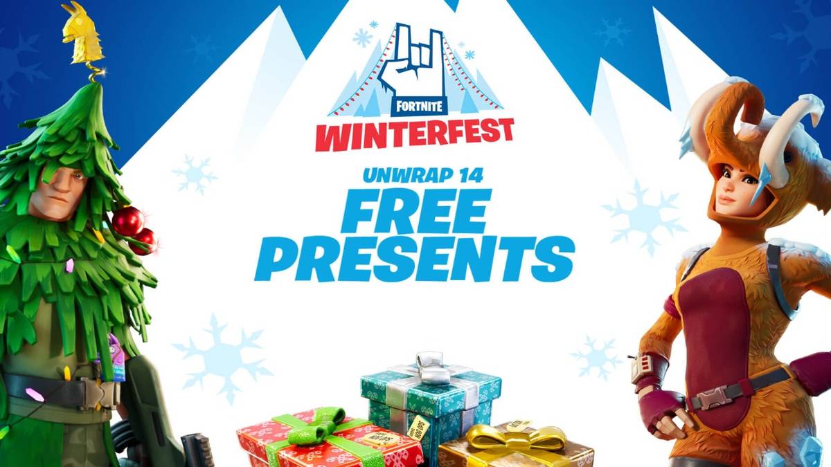 fortnite winterfest promotional image