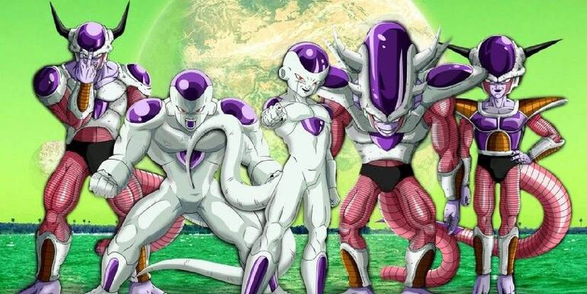 All Frieza form from namek dbz