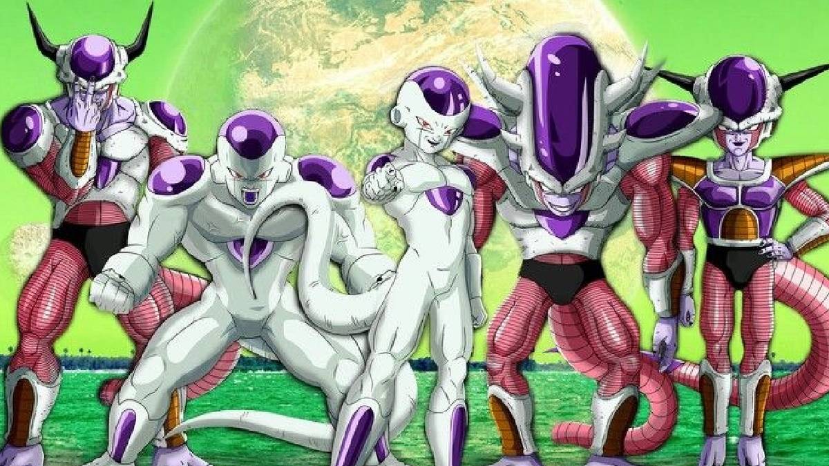 All Frieza form from namek dbz