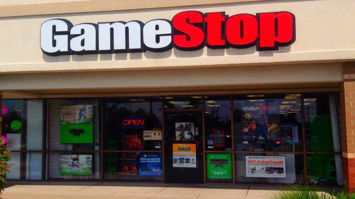 gamestop storefront