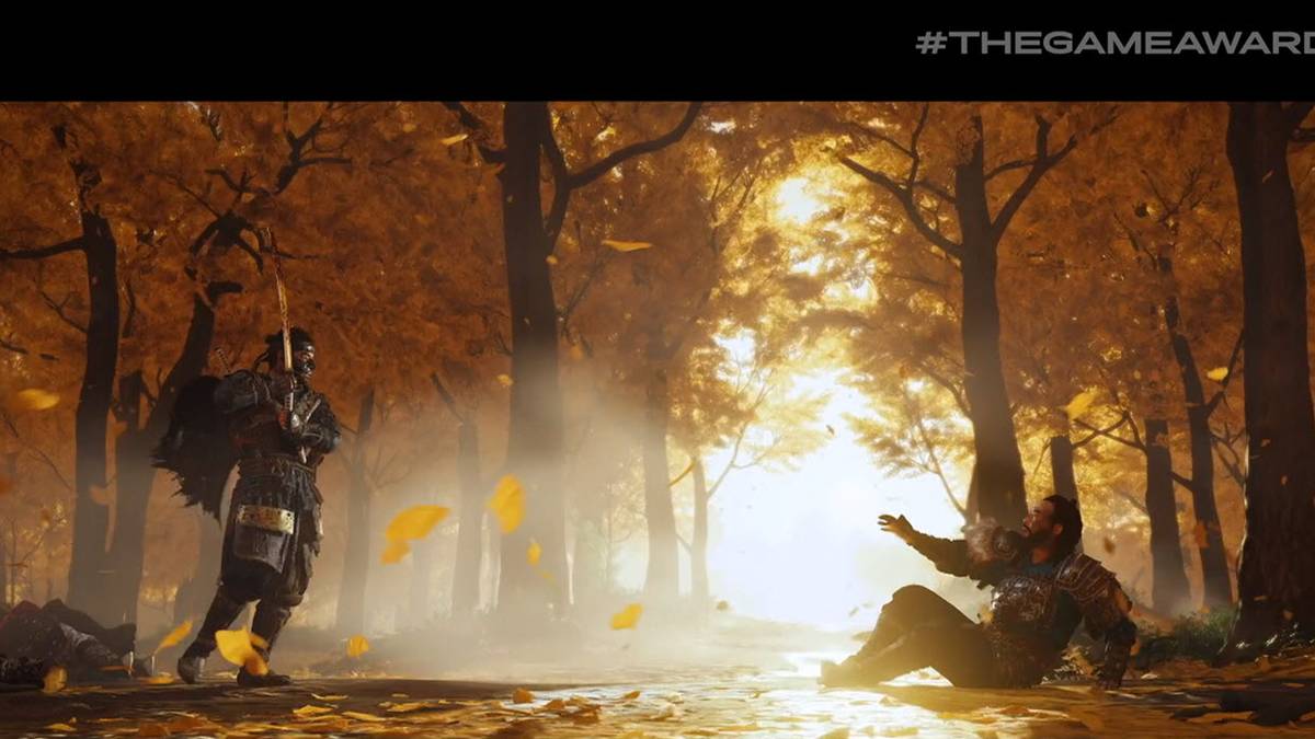 ghost of tsushima game awards gameplay