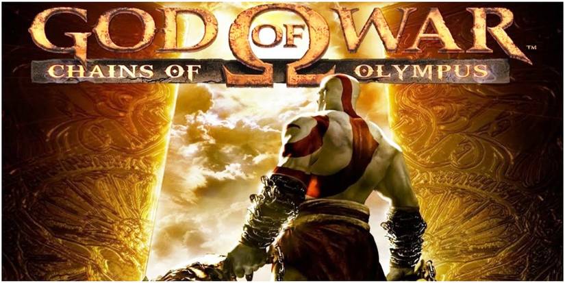 The cover art for God Of War: Chains Of Olympus