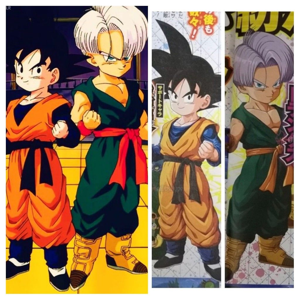 Goten and Trunks Comparison Dragon Ball Z: Kakarot vs DBZ