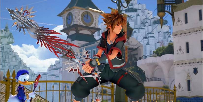 sora holding ultima keyblade