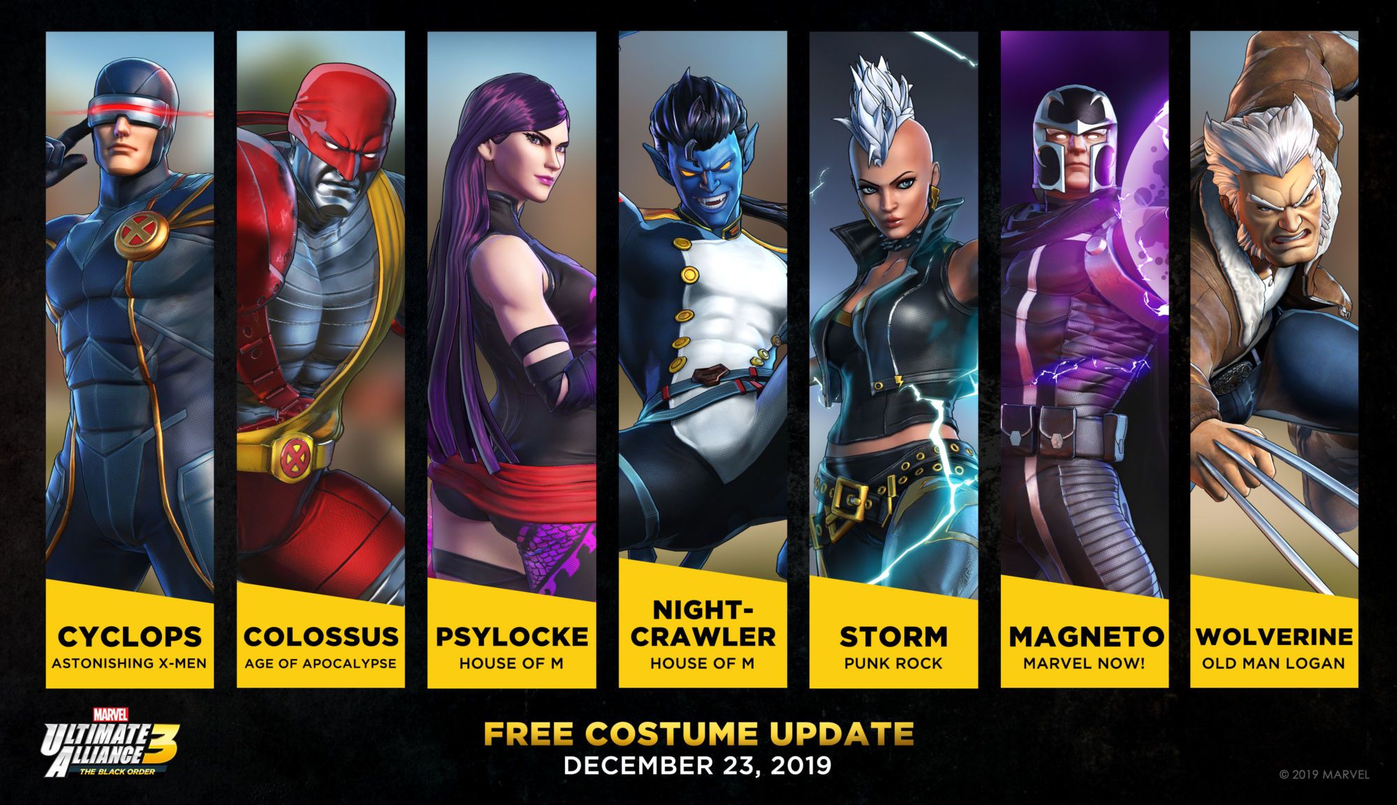 marvel ultimate alliance 3 dlc costumes