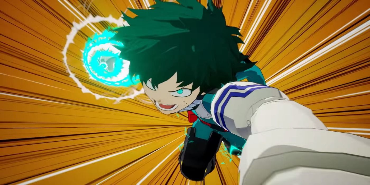 my hero ones justice 2 deku punching with one for all