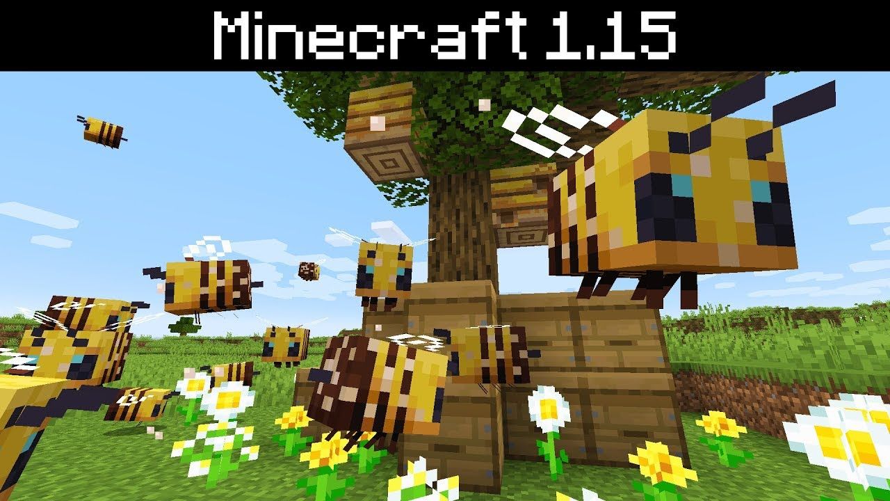 Bees in Minecraft PS4 bedrock edition update