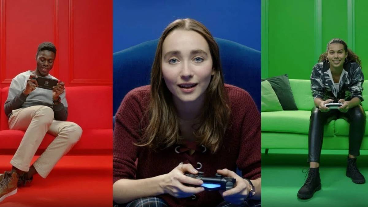 PlayStation 4 Nintendo switch Xbox one gamers playing Minecraft together header