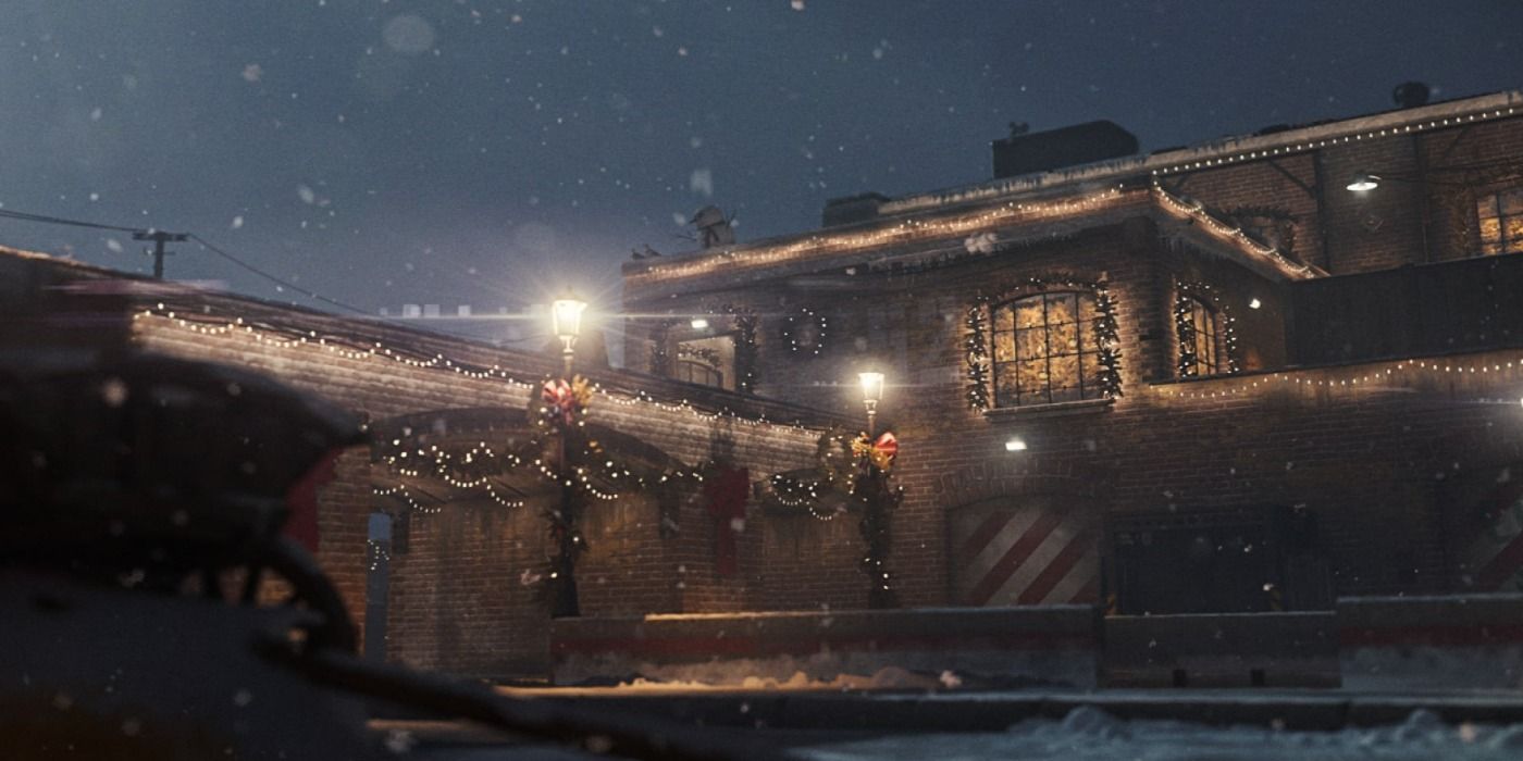 call of duty modern warfare christmas winter docks map