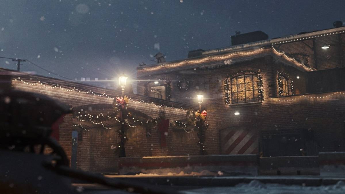 call of duty modern warfare christmas winter docks map