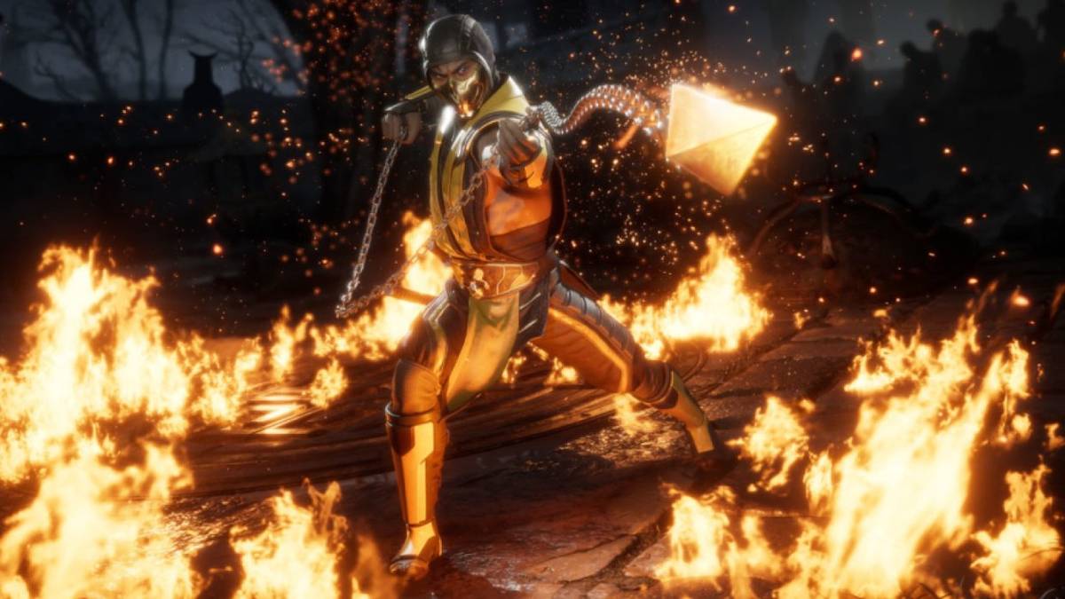 mortal kombat scorpion come here