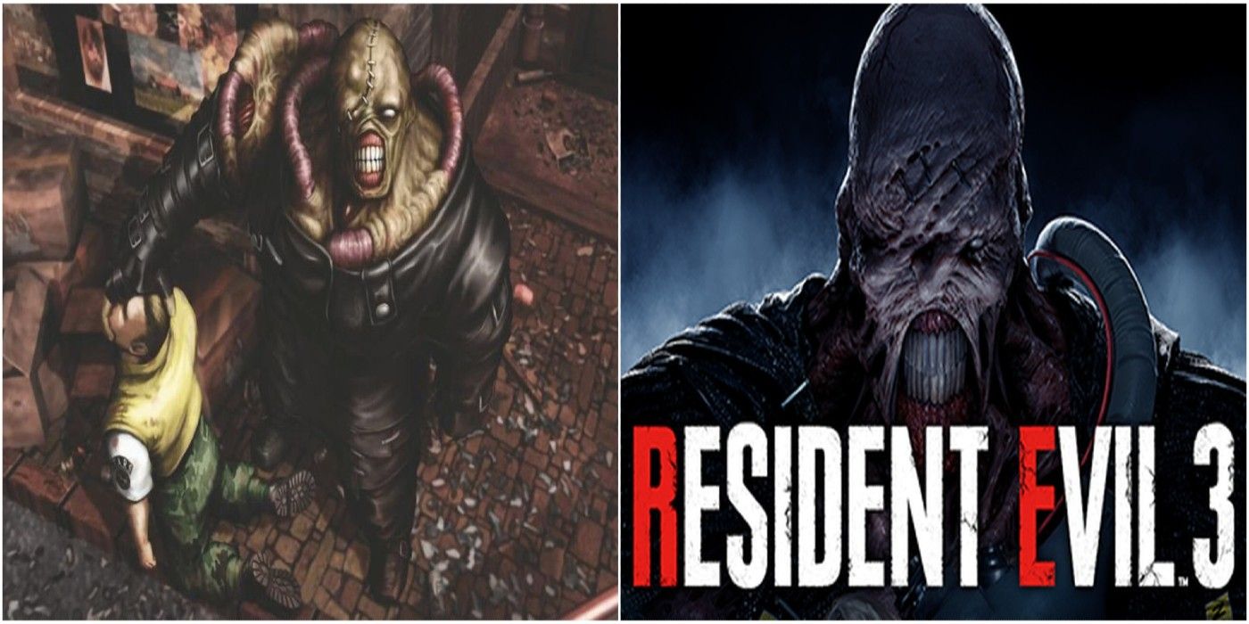 Image] Resident Evil 3 - old and new designs comparison : r/PS4