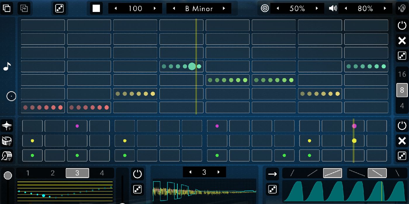 bytebeat sequencer ui