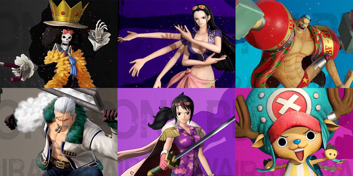One Piece Pirate Warriors 4 six playable characters