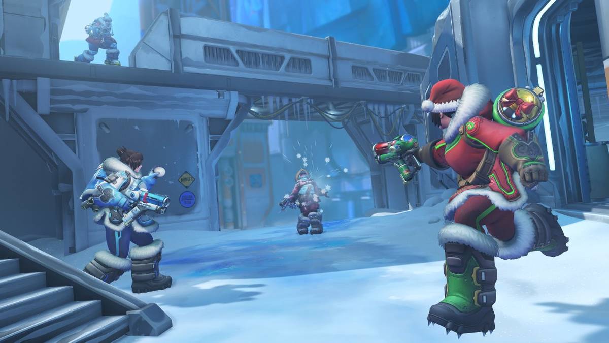 overwatch winter wonderland mei shoots herself