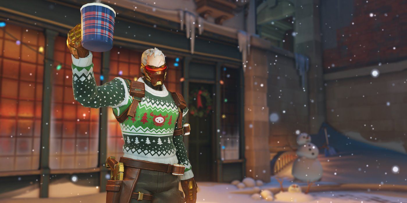 overwatch ugly sweater soldier 76 team dad