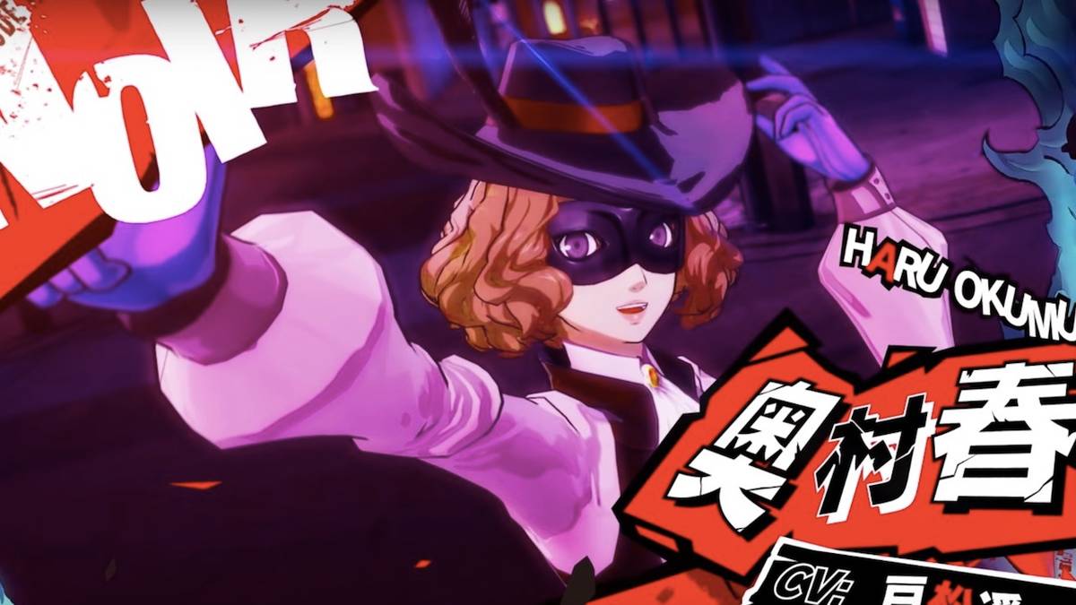 haru in persona 5 scramble