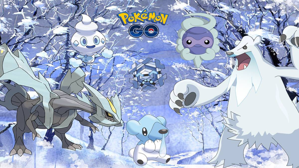 winter pokemon ice christmas