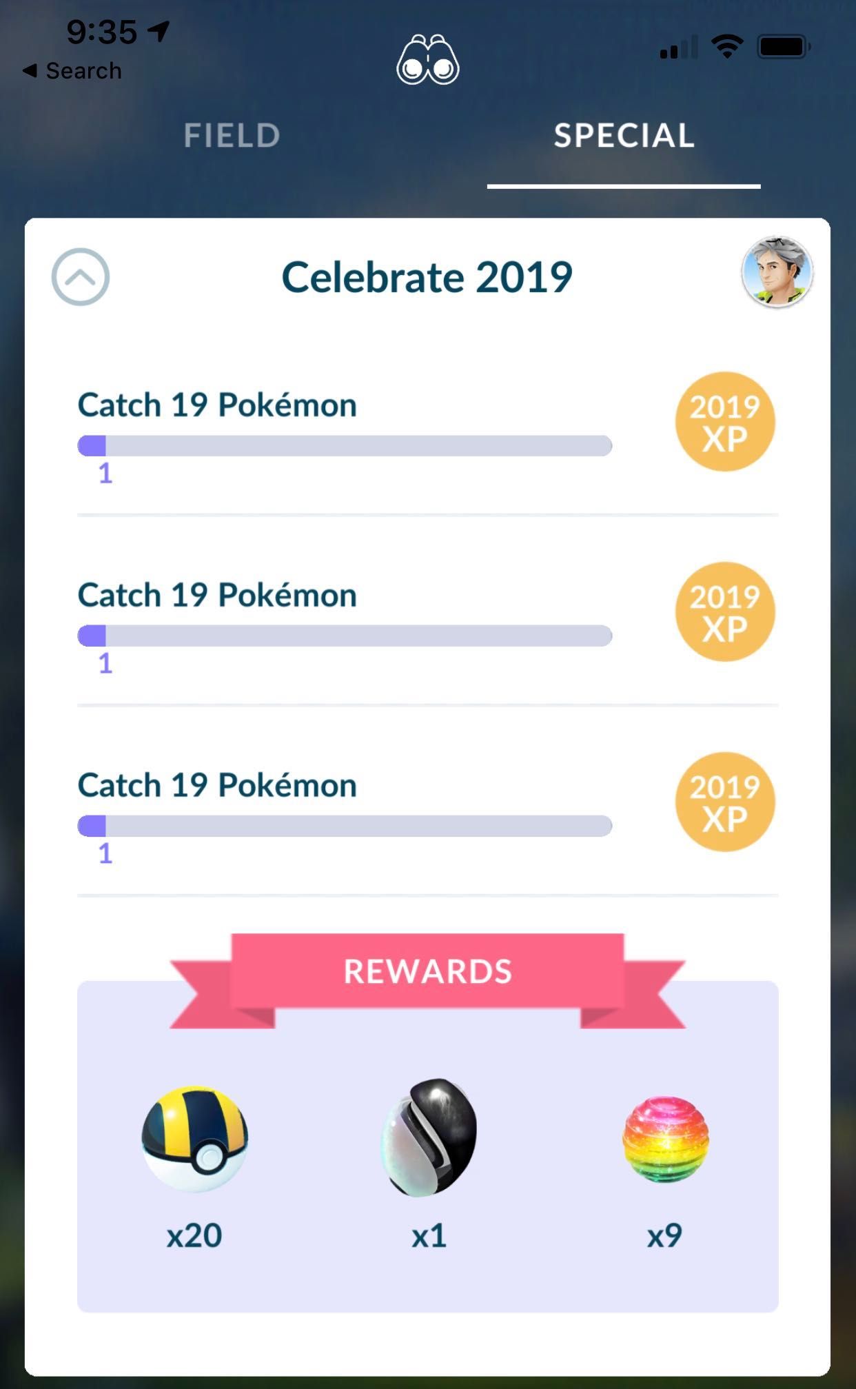 Pokemon GO Adds Surprise Celebrate 2019 Research With Powerful Reward