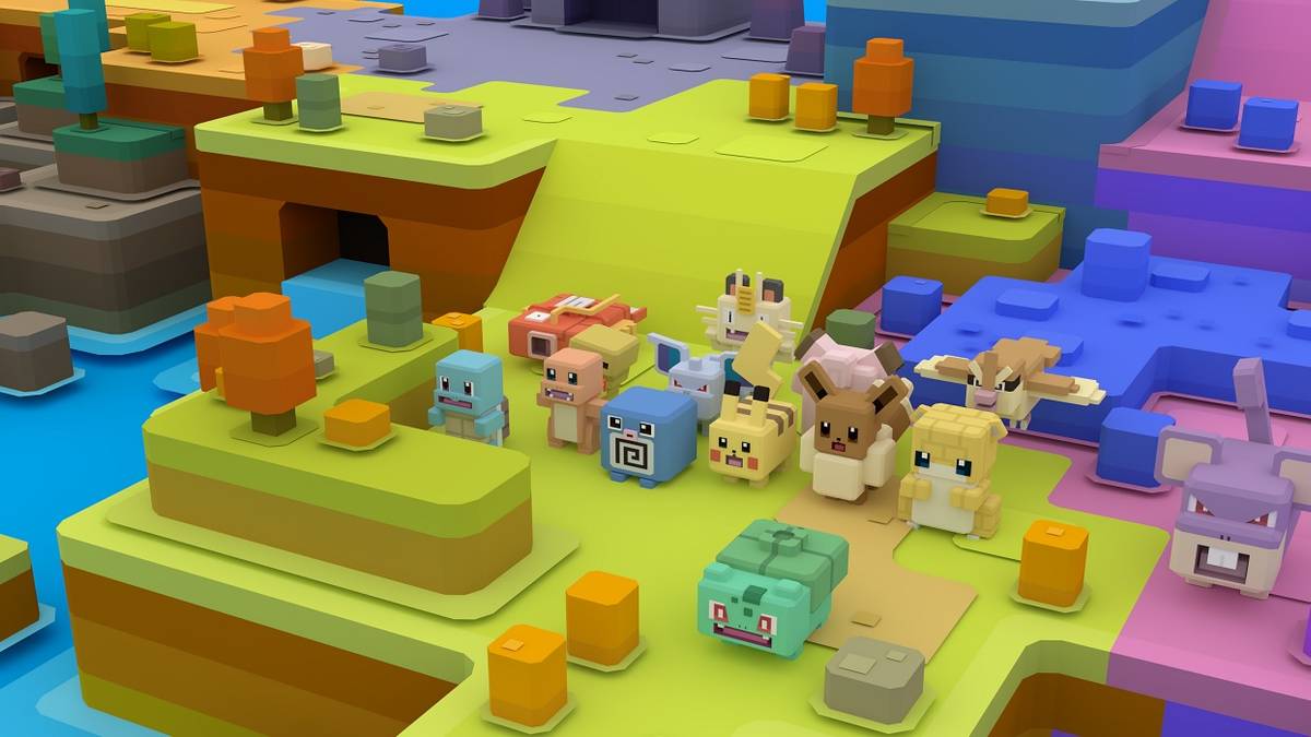 pokemon quest - numerous Pokemon crowded