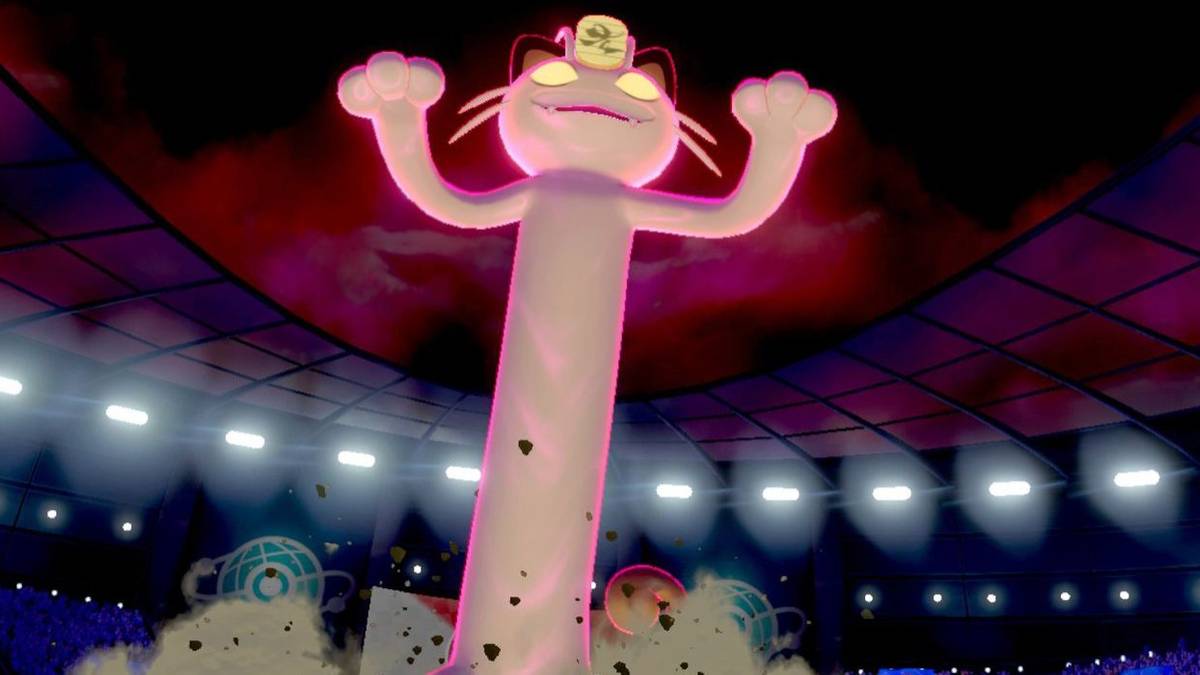 Pokemon Sword and Shield Gigantamax Meowth