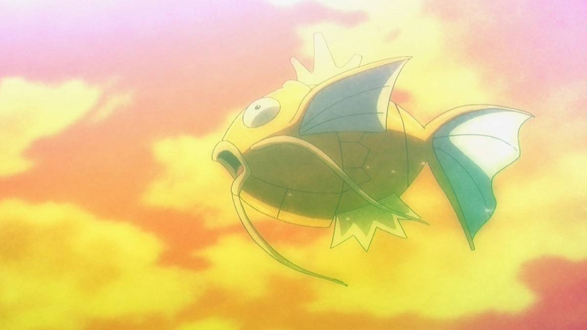 pokemon shiny magikarp from anime