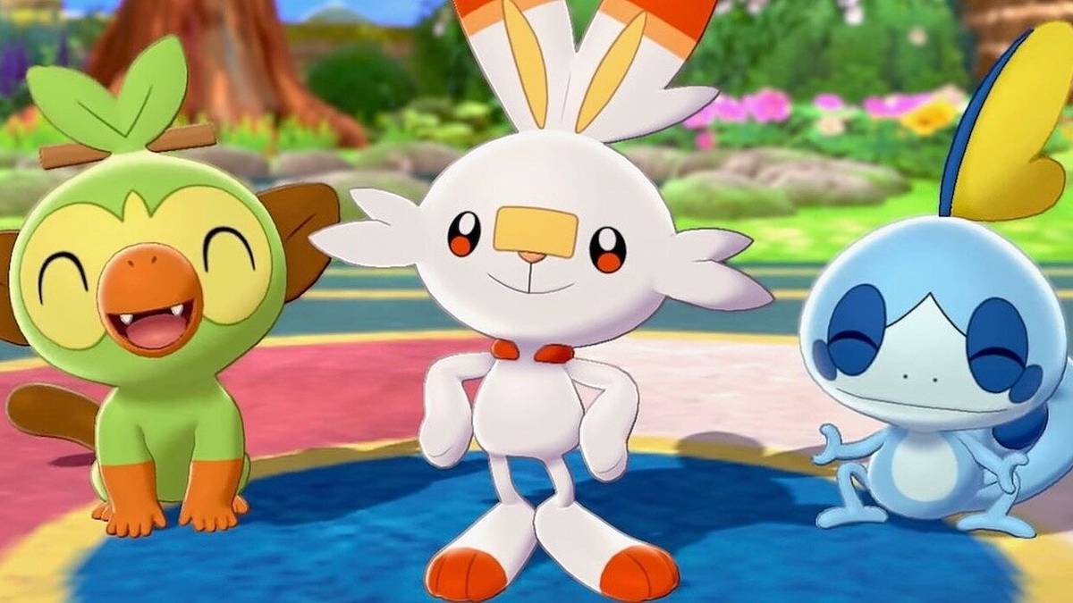 pokemon nintendo switch screenshot scorbunny grookey sobble