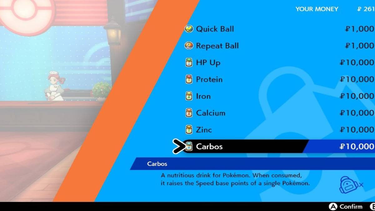 pokemon sword and shield vitamin list