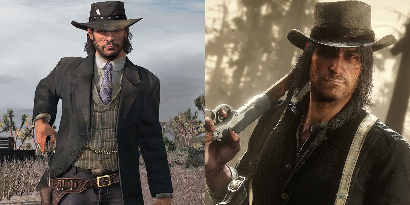 Red Dead Redemption John Marston comparison
