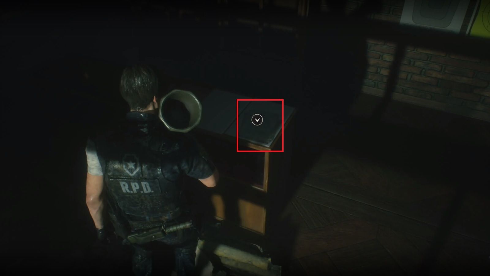 resident evil 2 remake where the letter is located in the kendo gun shop