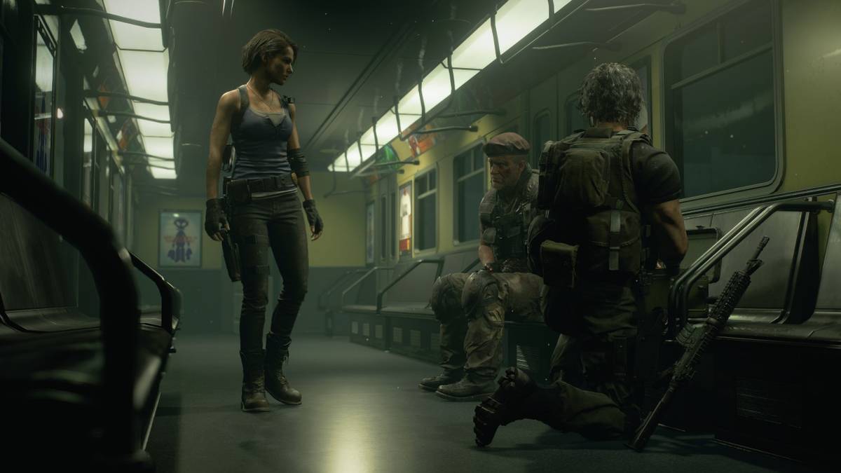 resident evil 3 screenshot jill carlos