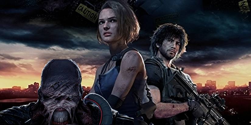 nemesis and jill in resident evil 3