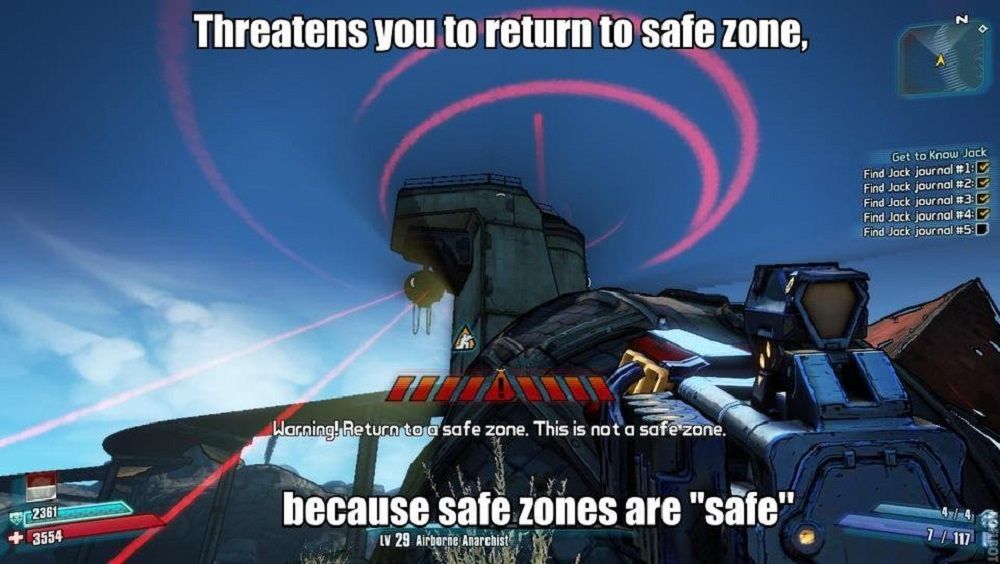 safe zones meme