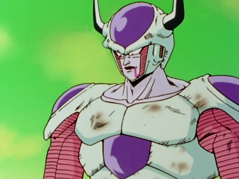 Second form Frieza dragon Ball z anime dbz
