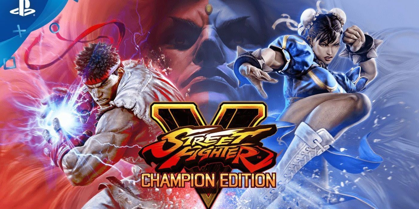 street fighter 5 champion edition cover art