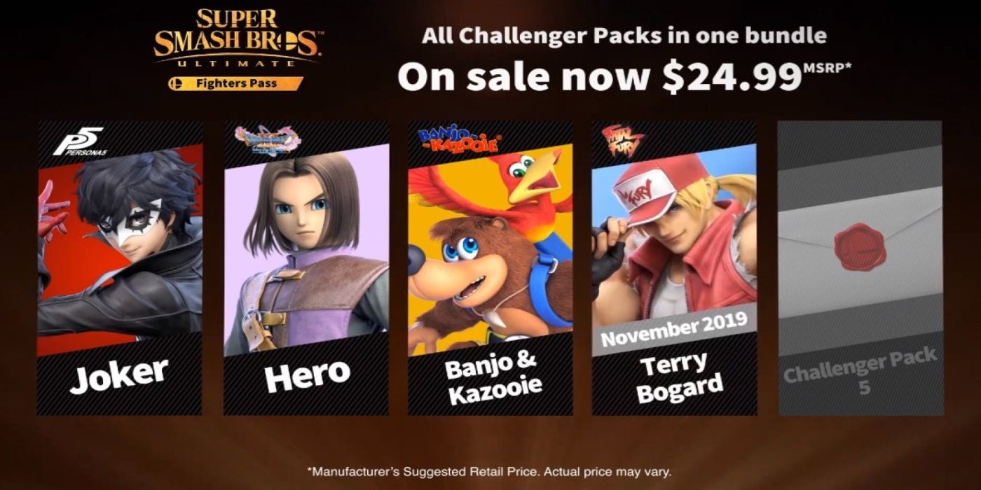 super smash bros ultimate fighter pass