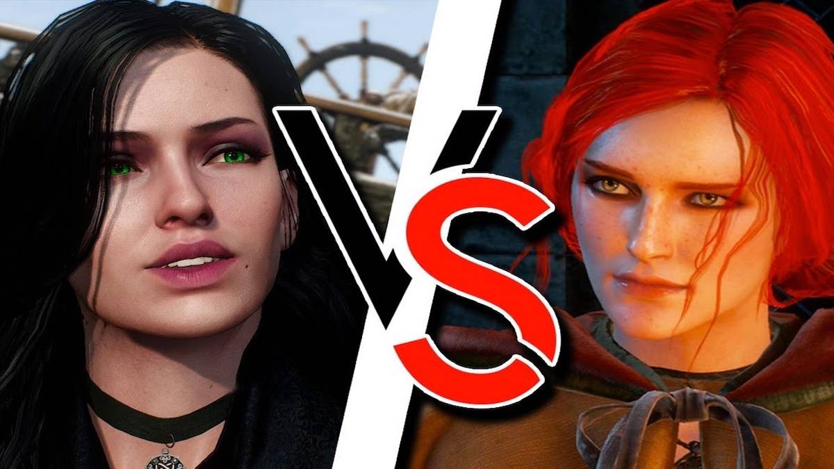 the witcher's henry cavil picks between triss and yennefer
