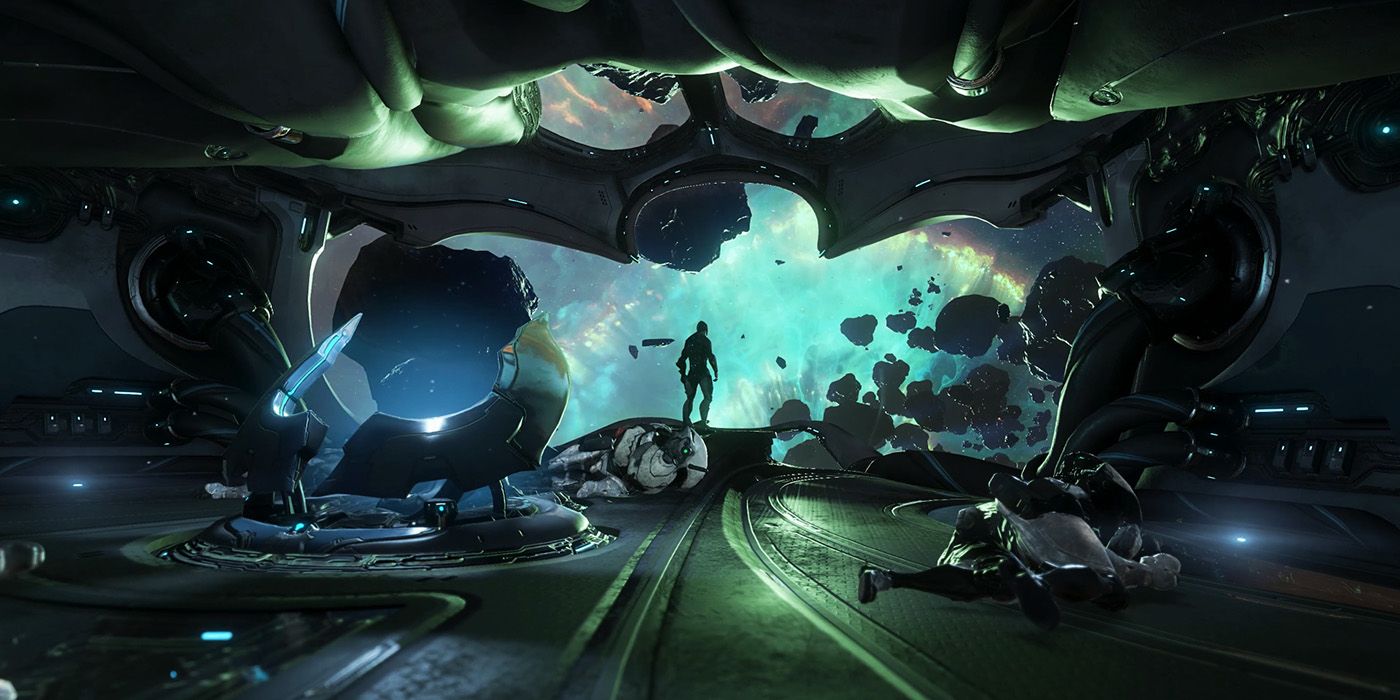 New Warframe Update Adds Coop Space Battles to Console