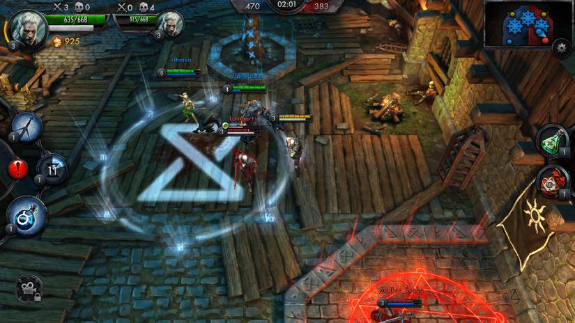 The Witcher Battle Arena screenshot