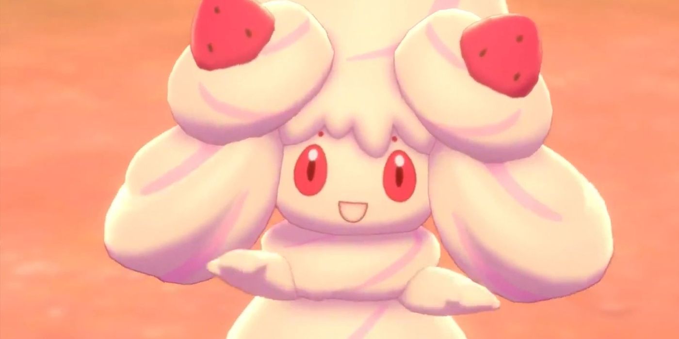 pokemon sword shield alcremie gigantamax forms