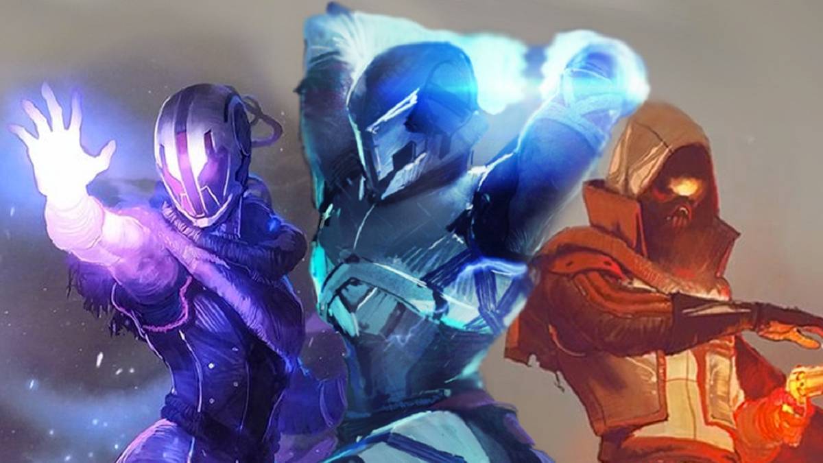 Destiny 2 Warlock Titan and Hunter