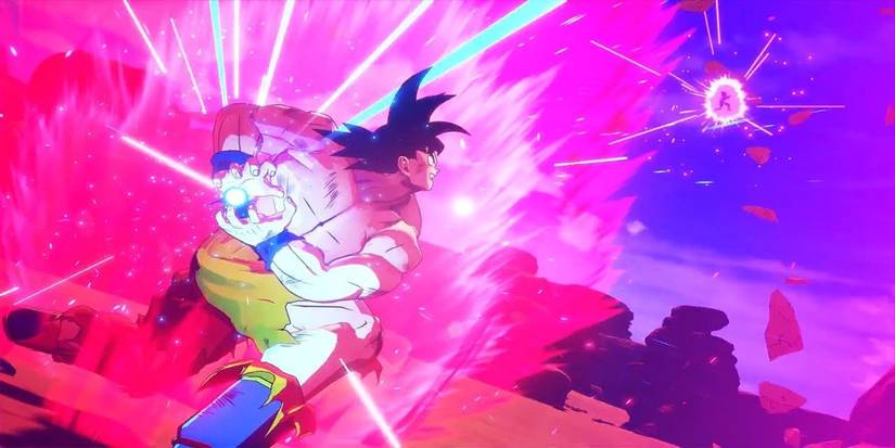 Dragon Ball Z Kakarot Beam Struggle Goku vs Vegeta