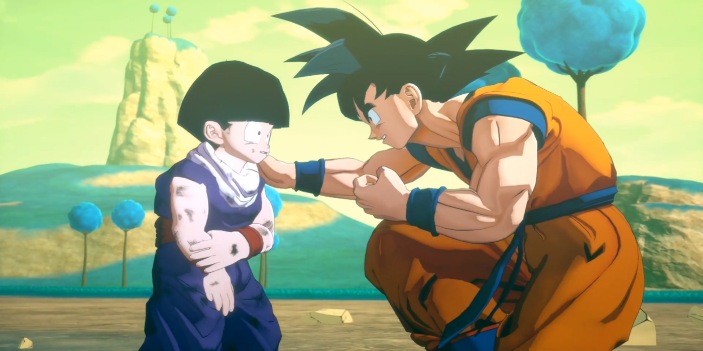 Dragon Ball Z Kakarot Goku and Gohan