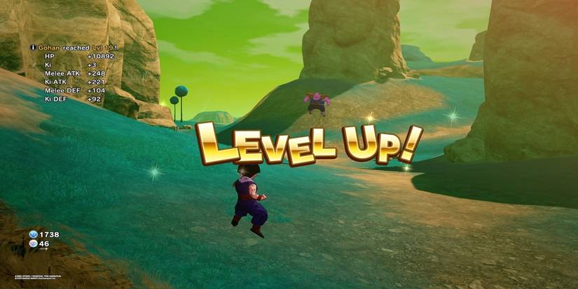 Dragon Ball Z Kakarot Level Up